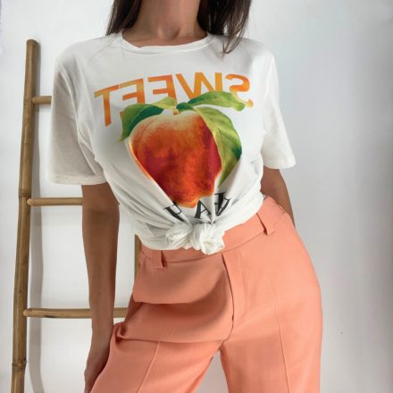 Peach felső 