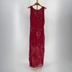 Chiara burgundi maxi elegáns ruha 