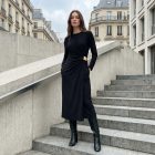 Diana maxi fekete ruha