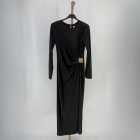 Diana maxi fekete ruha