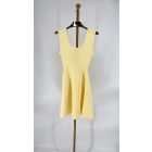 Elena sárga színű mini ruha