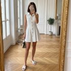 Mirelda fehér mini ruha 