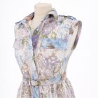 Szofi lila csipkés midi ruha 