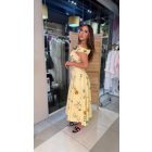 Mara virágos midi ruha 