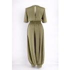 Bella olívazöld overál 