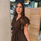 Daisy csoki barna ruha 