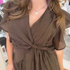 Daisy csoki barna ruha 