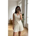 Emma fehér kétrészes szett 