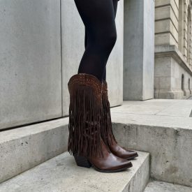 Dalissa western csokibarna csizma 